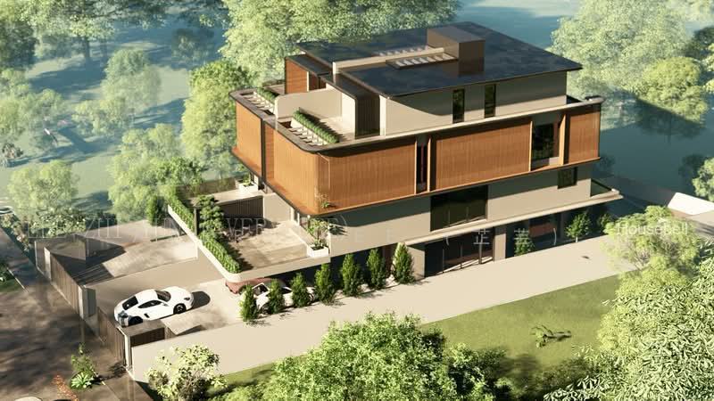 Brand New 2.5 storeys with mezzanine Storey Semi-D @ Braddell Heights/Lorong Chuan/Serangoon NeX, S$ 9,680,000 (可协商价格), 3,209 sqft, 有地 - Semi-Detached House