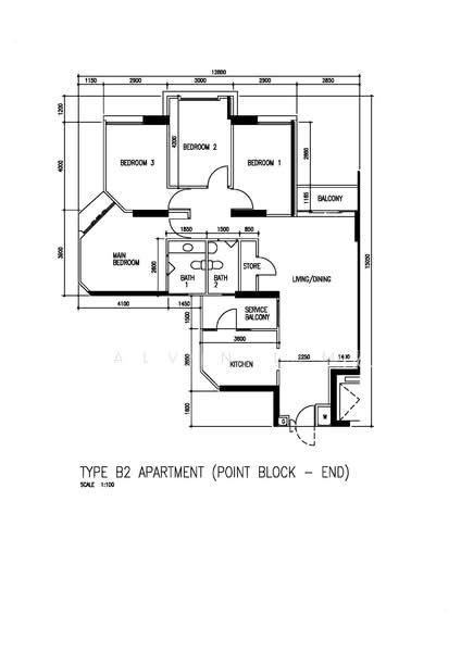 292 Bishan Street 22, S$ 1,198,000, 1,302 sqft, 组屋 - 5 Premium