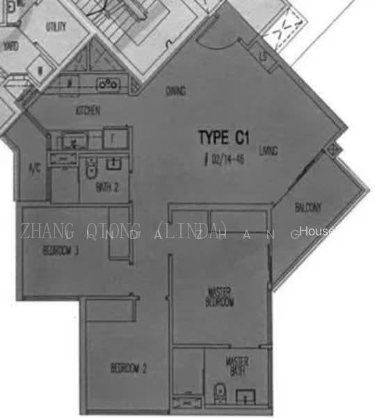 Eight Courtyards, S$ 1,380,000 (可协商价格), 958 sqft, 公寓 - Condominium