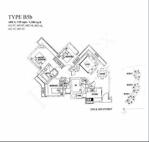 Tanamera Crest, S$ 4,200 /mo, 1,184 sqft, Condos - Condominium