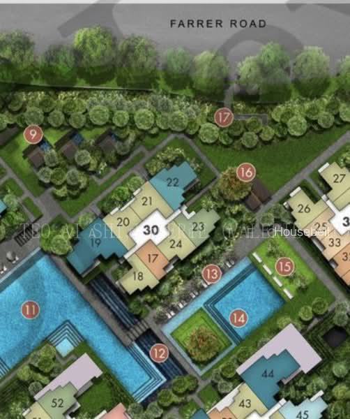 Leedon Green, S$ 2,000,000, 700 sqft, 公寓 - Condominium