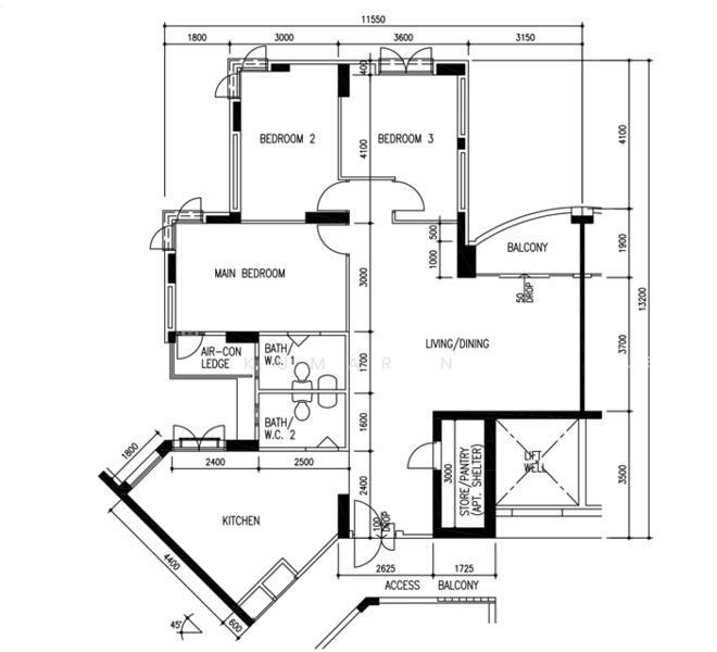 256 Compassvale Road, S$ 628,888, 1,248 sqft, 组屋 - 5 I
