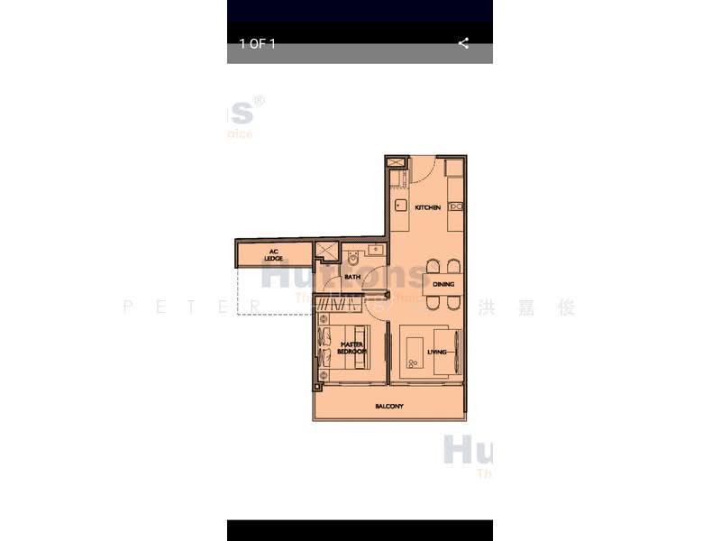 The Quinn, S$ 875,000 (可协商价格), 506 sqft, 公寓 - Apartment