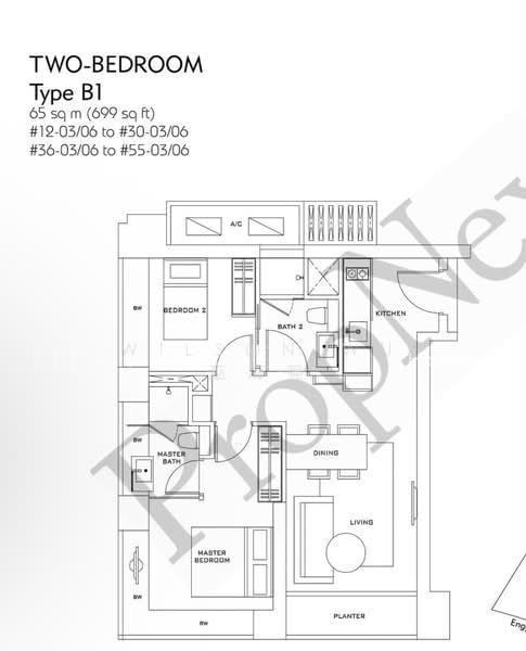 Skysuites @ Anson, S$ 1,460,000 (Negotiable), 699 sqft, Condos - Condominium