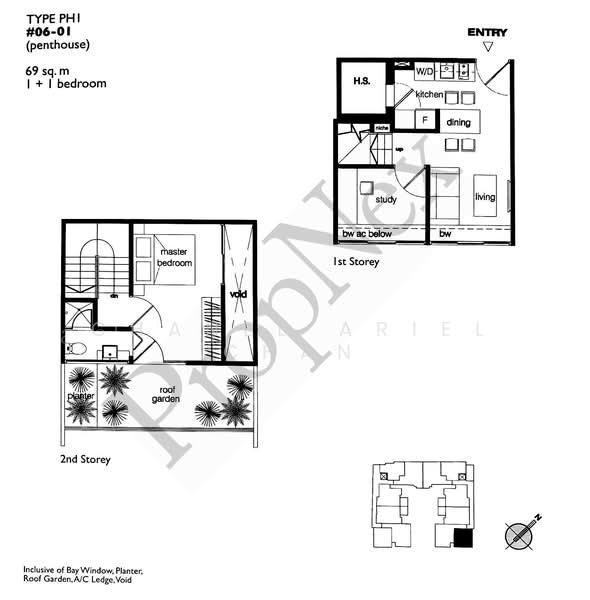 Tyrwhitt 139, S$ 3,500 /月, 732 sqft, 公寓 - Apartment