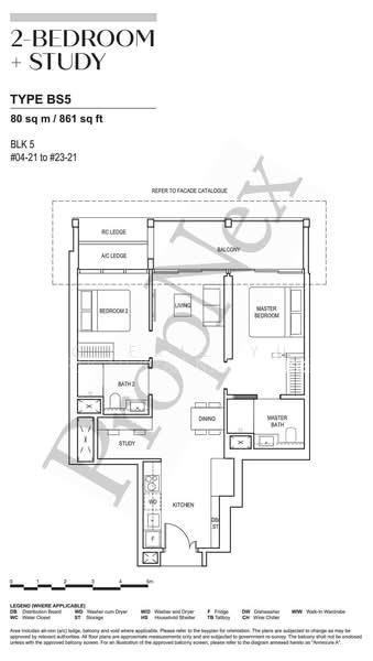 CanningHill Piers, S$ 2,800,000, 861 sqft, 公寓 - Condominium