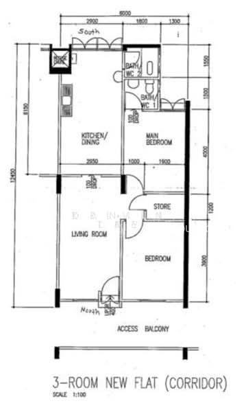 504 Ang Mo Kio Avenue 8, S$ 428,888, 732 sqft, 组屋 - 3 NG