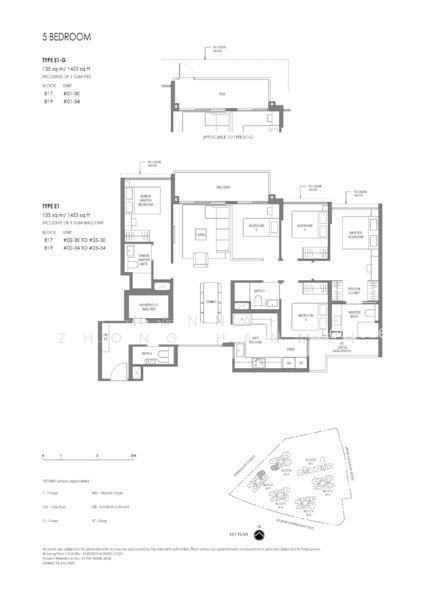 Springleaf Residence, S$ 3,200,000 (可协商价格), 1,453 sqft, 公寓 - Condominium