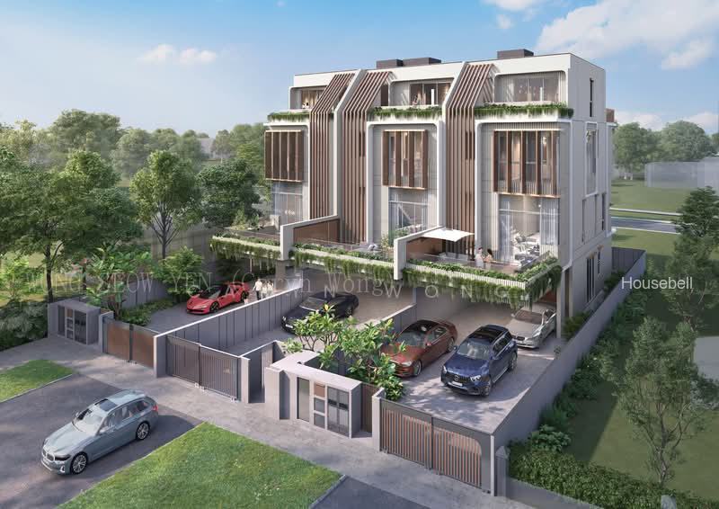GIANTBrand New 4 Levels Corner Terrace Upper East Coast, S$ 8,380,000 (可协商价格), 5,926 sqft, 有地 - Corner Terrace