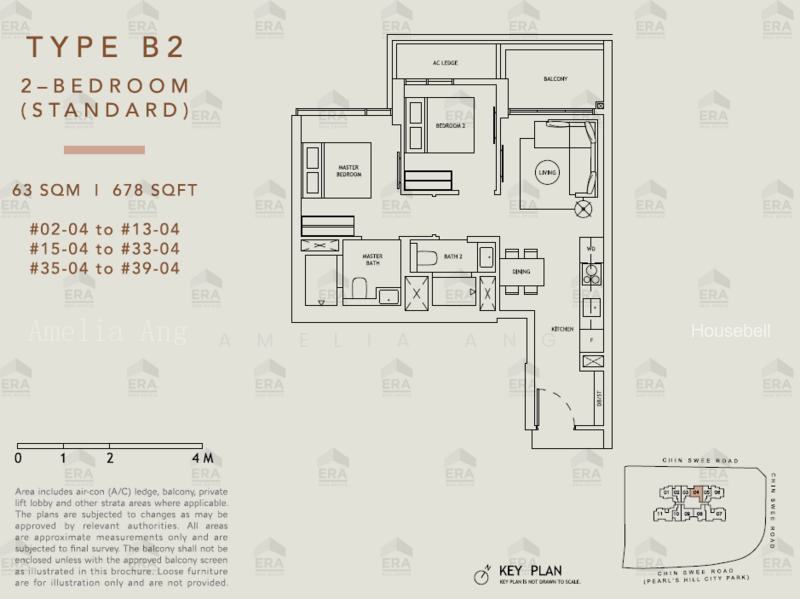 The Landmark, S$ 1,820,000 (可协商价格), 678 sqft, 公寓 - Condominium