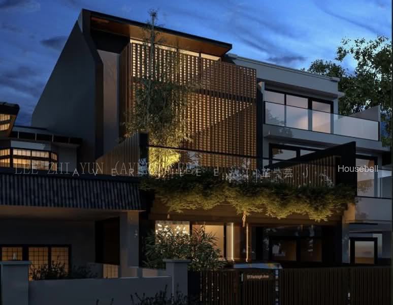 Brand New 2.5+Mezz Storey Terrace @ Serangoon Garden, Portchester, Farleigh Ave vicinity, S$ 7,388,000, 6,000 sqft, Landed - Terraced House