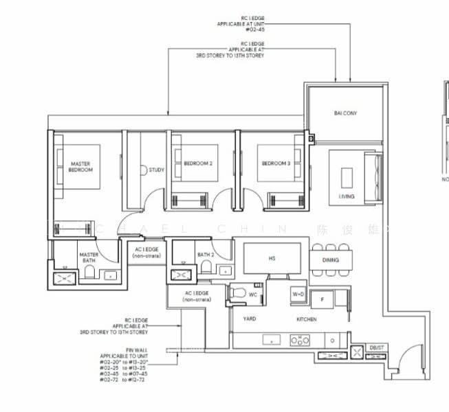 PARKTOWN Residence, S$ 2,605,000, 1,163 sqft, 公寓 - Condominium