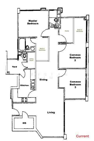 Seraya Breeze, S$ 2,499,999, 1,281 sqft, 公寓 - Apartment