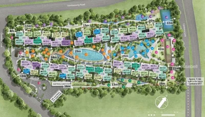 The Visionaire, S$ 1,580,000, 1,023 sqft, 公寓 - Executive Condominium