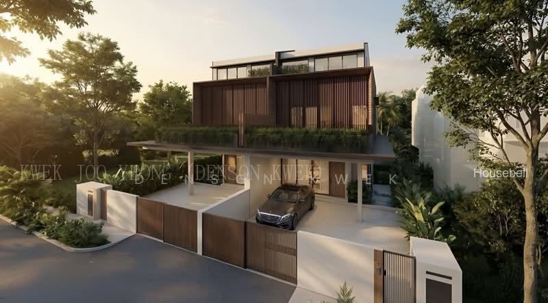 Braddell Heights Estate - A Pair Of Brand New Semi Detached Ready in 2027, S$ 9,900,000, 7,000 sqft, 有地 - Detached House