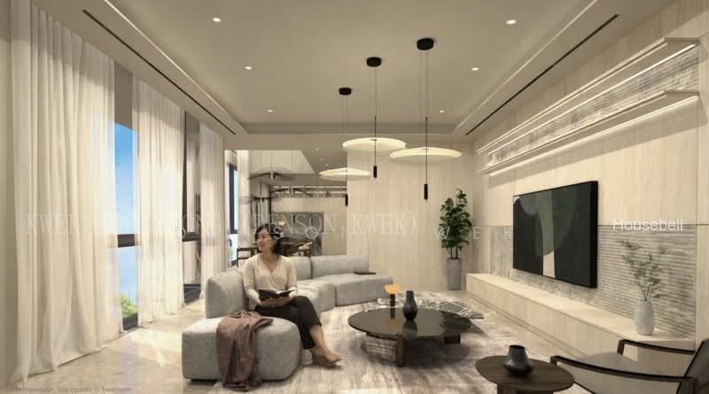 Braddell Heights Estate - A Pair Of Brand New Semi Detached Ready in 2027, S$ 9,900,000, 7,000 sqft, 有地 - Detached House