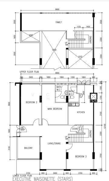 454 Sin Ming Avenue, S$ 1,600,000 (可协商价格), 2,013 sqft, 组屋 - Executive Maisonette