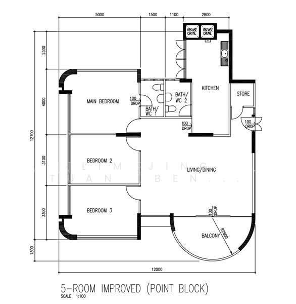 649 Hougang Avenue 8, S$ 788,000 (Negotiable), 1,292 sqft, HDB - 5 A