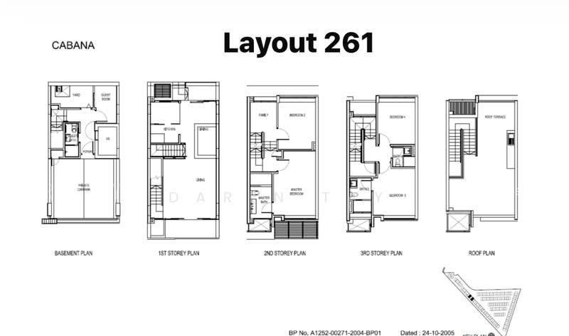 Cabana, S$ 3,313,440 (Negotiable), 3,068 sqft, Landed - Cluster House