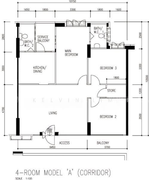 758 Woodlands Avenue 6, S$ 526,888, 1,109 sqft, HDB - 4 A