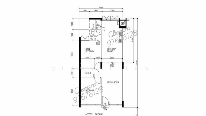 522 Bedok North Avenue 1, S$ 420,000, 721 sqft, 组屋 - 3 NG