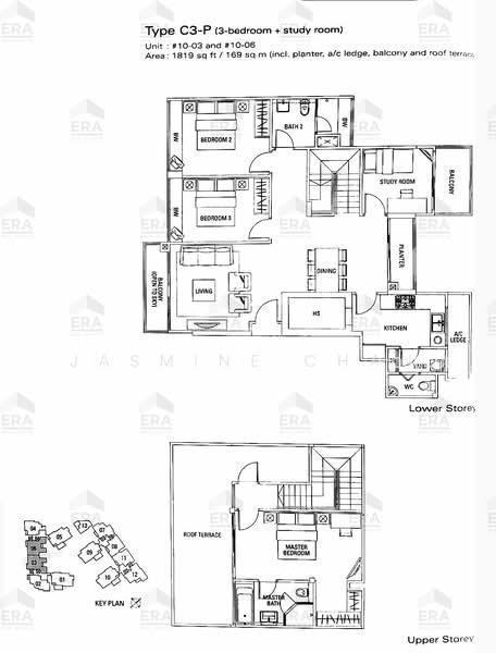 Waterford Residence, S$ 3,880,000 (Negotiable), 1,819 sqft, Condos - Condominium