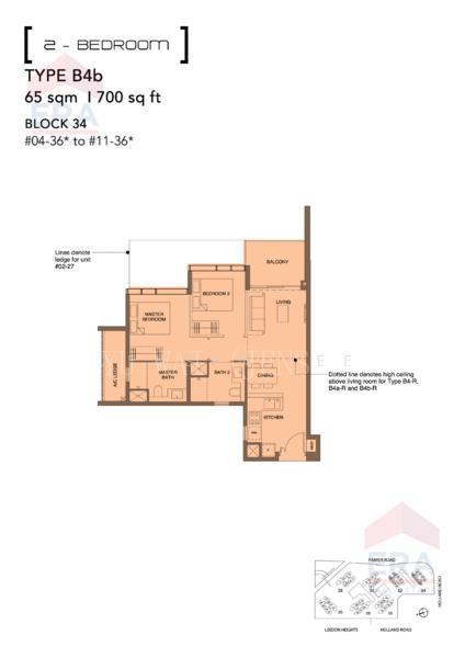 Leedon Green, S$ 4,800 (可协商价格) /月, 700 sqft, 公寓 - Condominium