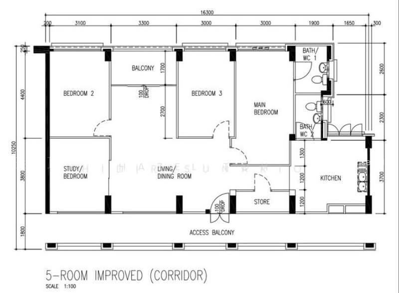 199 Pasir Ris Street 12, S$ 650,000, 1,324 sqft, 组屋 - 5 I
