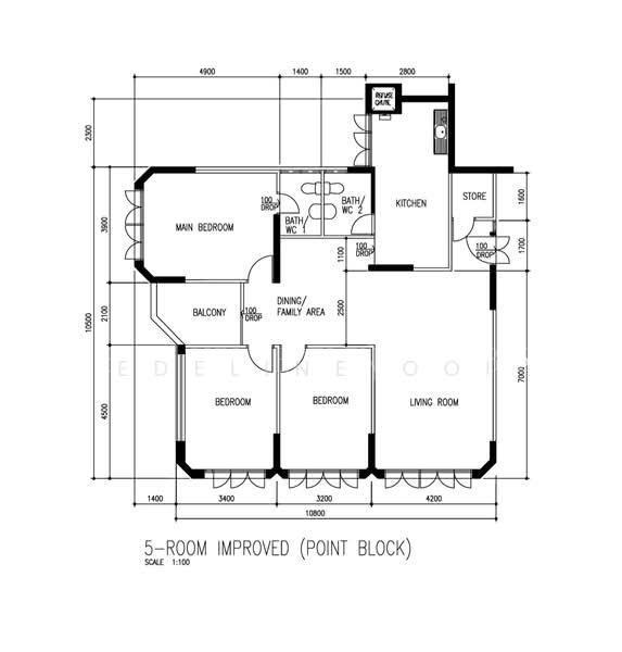116 Jurong East Street 13, S$ 708,000 (可协商价格), 1,292 sqft, 组屋 - 5 I