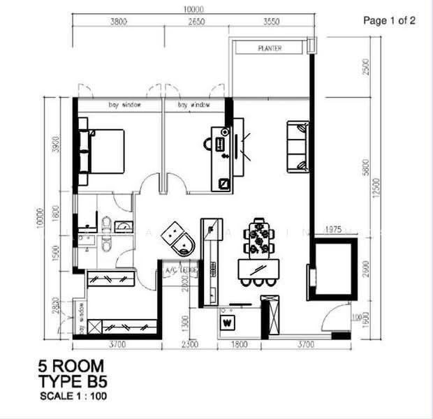 515B Tampines Central 7, S$ 1,080,000, 1,163 sqft, HDB - 5 Premium