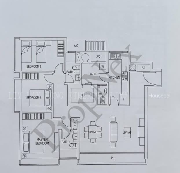 Citylights, S$ 2,850,000 (可协商价格), 1,356 sqft, 公寓 - Condominium