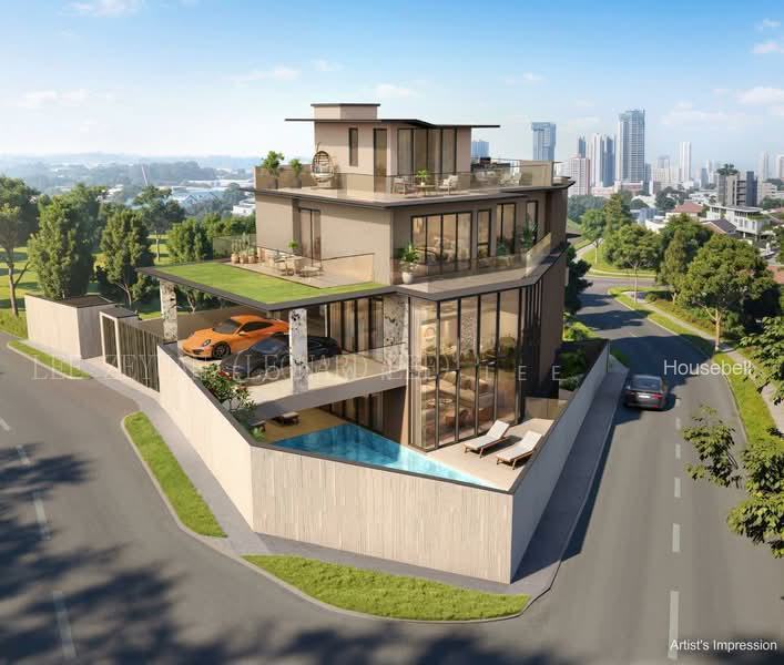 Exclusive collection of brand new freehold bungalow residences available in the prestigious Novena, S$ 19,888,000 (可协商价格), 9,448 sqft, 有地 - Bungalow House