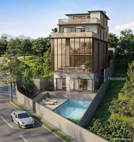Exclusive collection of brand new freehold bungalow residences available in the prestigious Novena, S$ 19,888,000 (可协商价格), 9,448 sqft, 有地 - Bungalow House