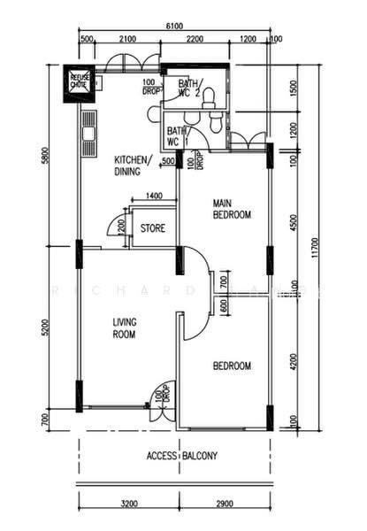 725 Yishun Street 71, S$ 460,000 (可协商价格), 689 sqft, 组屋 - 3 S