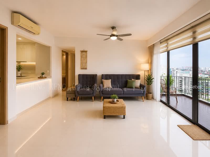 SkyPark Residences, S$ 2,596,000 (可协商价格), 1,593 sqft, 公寓 - Excutive Condominium