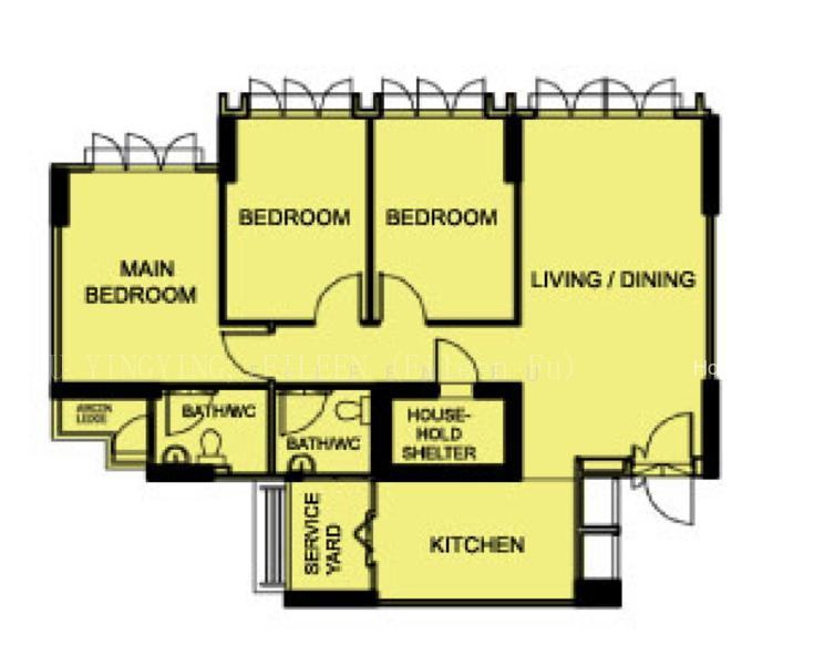 470A Upper Serangoon Crescent, S$ 695,000, 990 sqft, 组屋 - 4 A