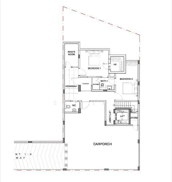 Dyson Road, S$ 10,500,000 (可协商价格), 4,633 sqft, 有地 - Semi-Detached House