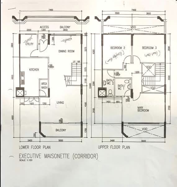 336 Jurong East Avenue 1, S$ 848,000 (可协商价格), 1,604 sqft, 组屋 - Executive Maisonette
