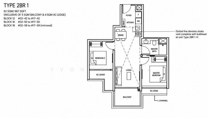 Grand Dunman, S$ 1,899,999, 667 sqft, 公寓 - Condominium