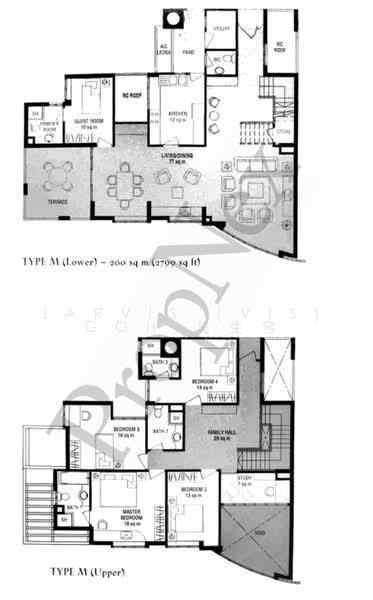 Parc Palais, S$ 4,800,000 (可协商价格), 2,799 sqft, 公寓 - Condominium