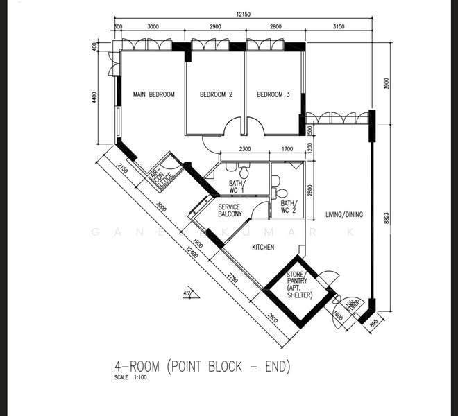103B Depot Road, S$ 750,000 (可协商价格), 1,076 sqft, 组屋 - 4 A