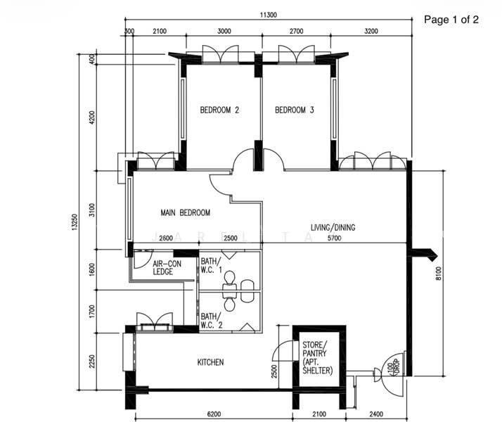 691 Hougang Street 61, S$ 800 /月, 200 sqft, 组屋 - 4 NG