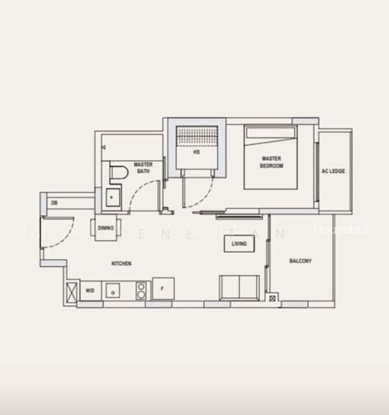 Orchard Sophia, S$ 1,500,000, 474 sqft, 公寓 - Condominium