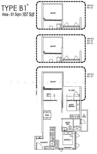 Mattar Residences, S$ 1,799 (可协商价格) /月, 100 sqft, 公寓 - Condominium