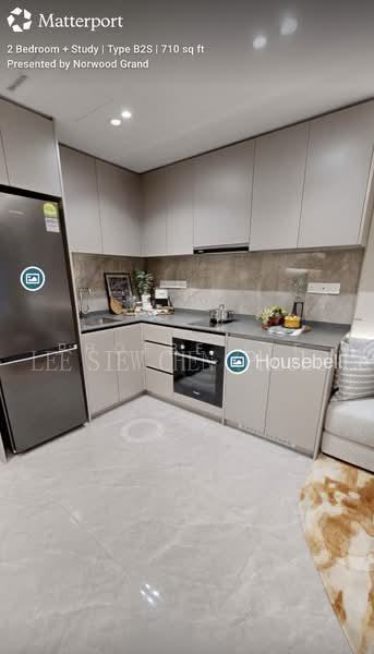 Norwood Grand, S$ 4,500 (可协商价格) /月, 721 sqft, 公寓 - Condominium