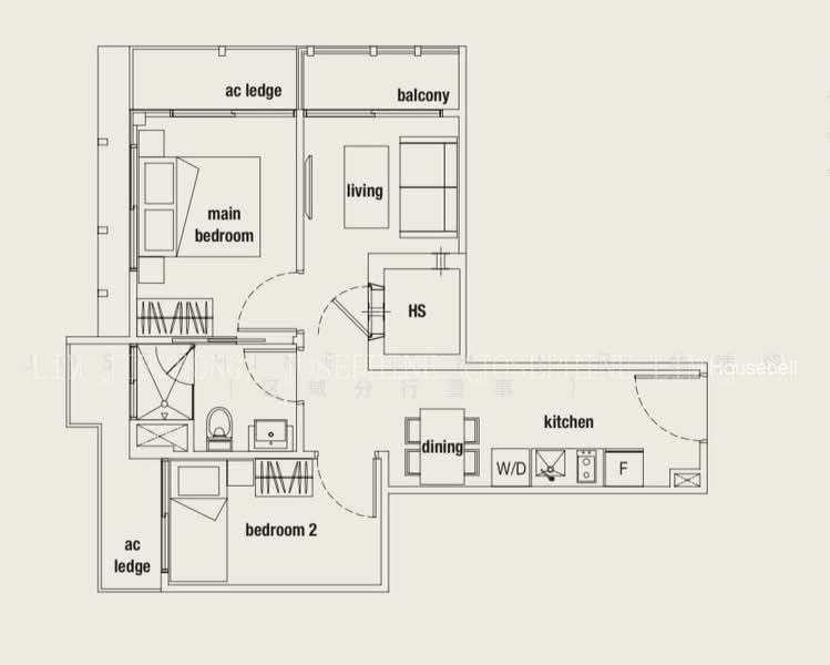 Parc Somme, S$ 1,020,000, 581 sqft, Condos - Apartment