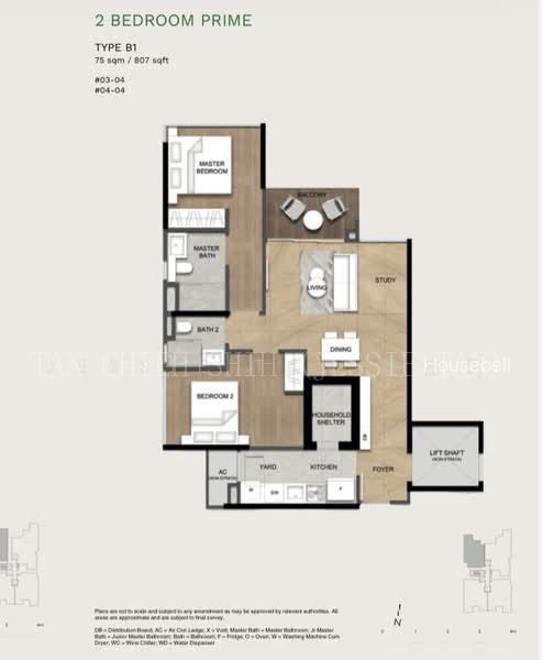 Verde Joo Chiat, S$ 2,099,000 (可协商价格), 807 sqft, 公寓 - Apartment