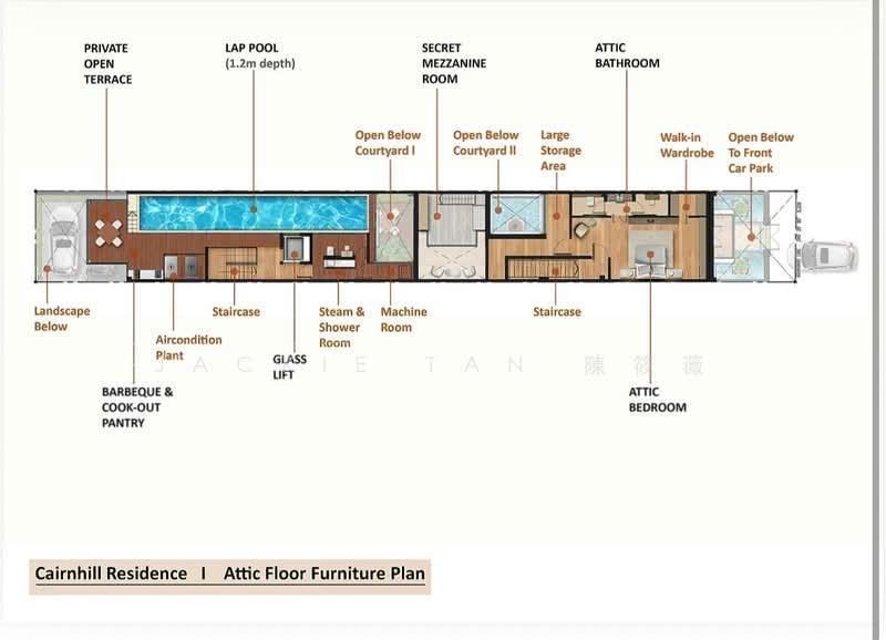 Beautiful Rare Conservation House along Cairnhill Road, S$ 30,000 /mo, 6,500 sqft, Landed - Conservation House