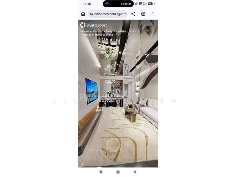 Norwood Grand, S$ 2,643,000, 1,313 sqft, 公寓 - Condominium