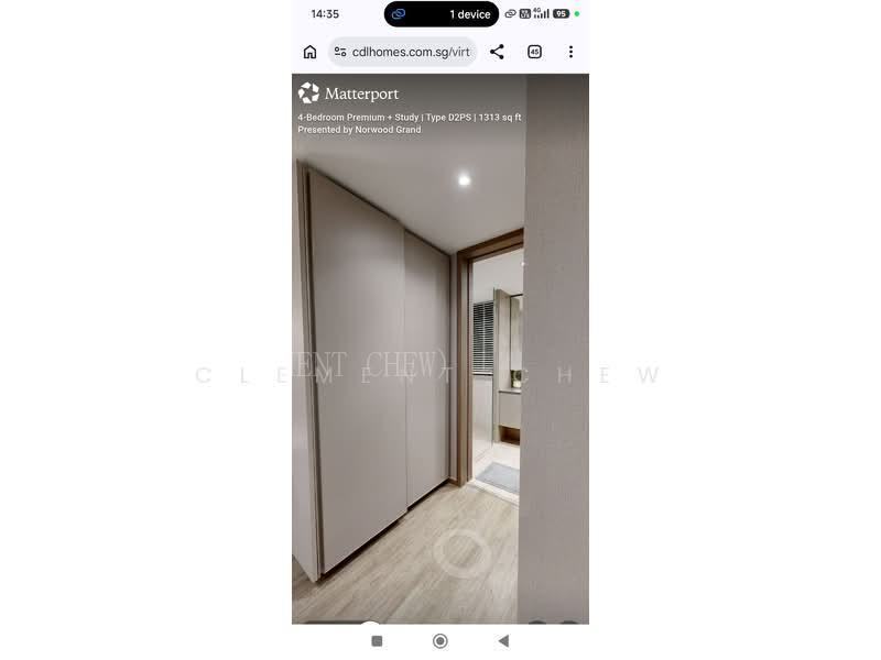 Norwood Grand, S$ 2,643,000, 1,313 sqft, 公寓 - Condominium
